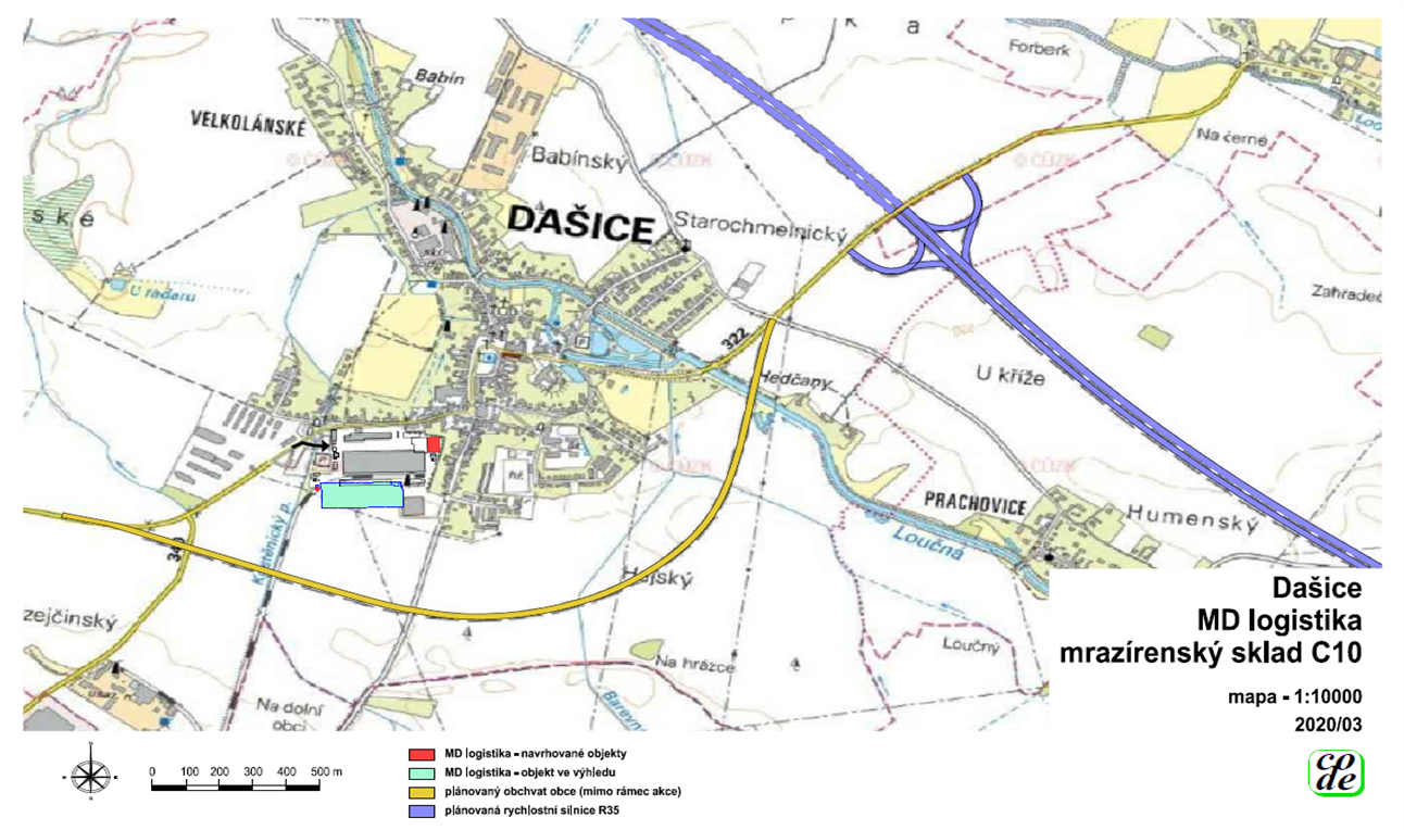 D35: Lepší dopravní spojení pro Dašice